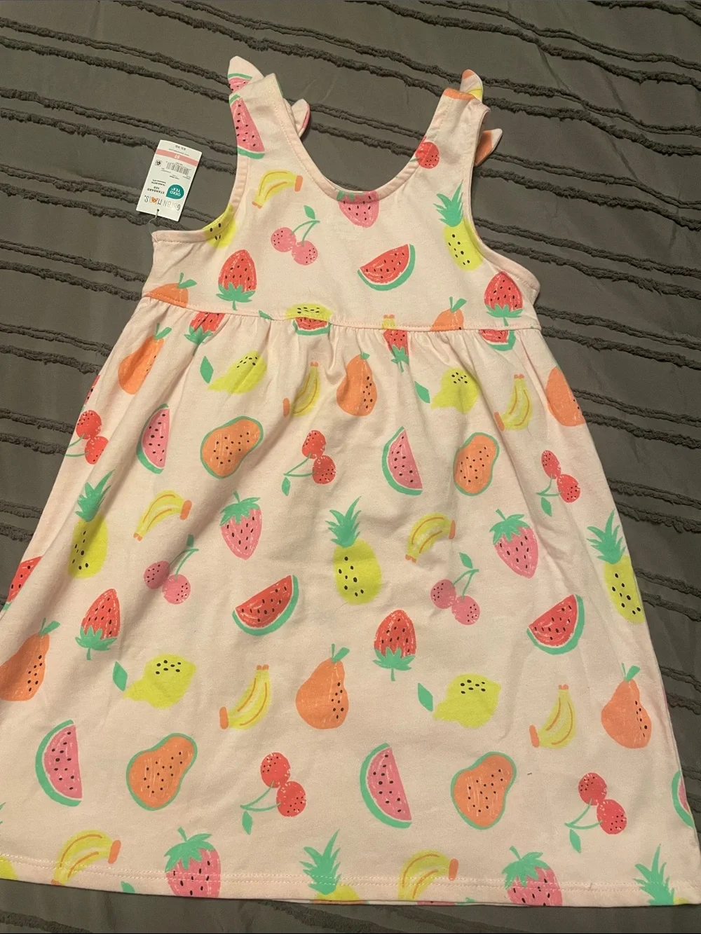 Garanimals Pink Fruit Print Tank Dress
